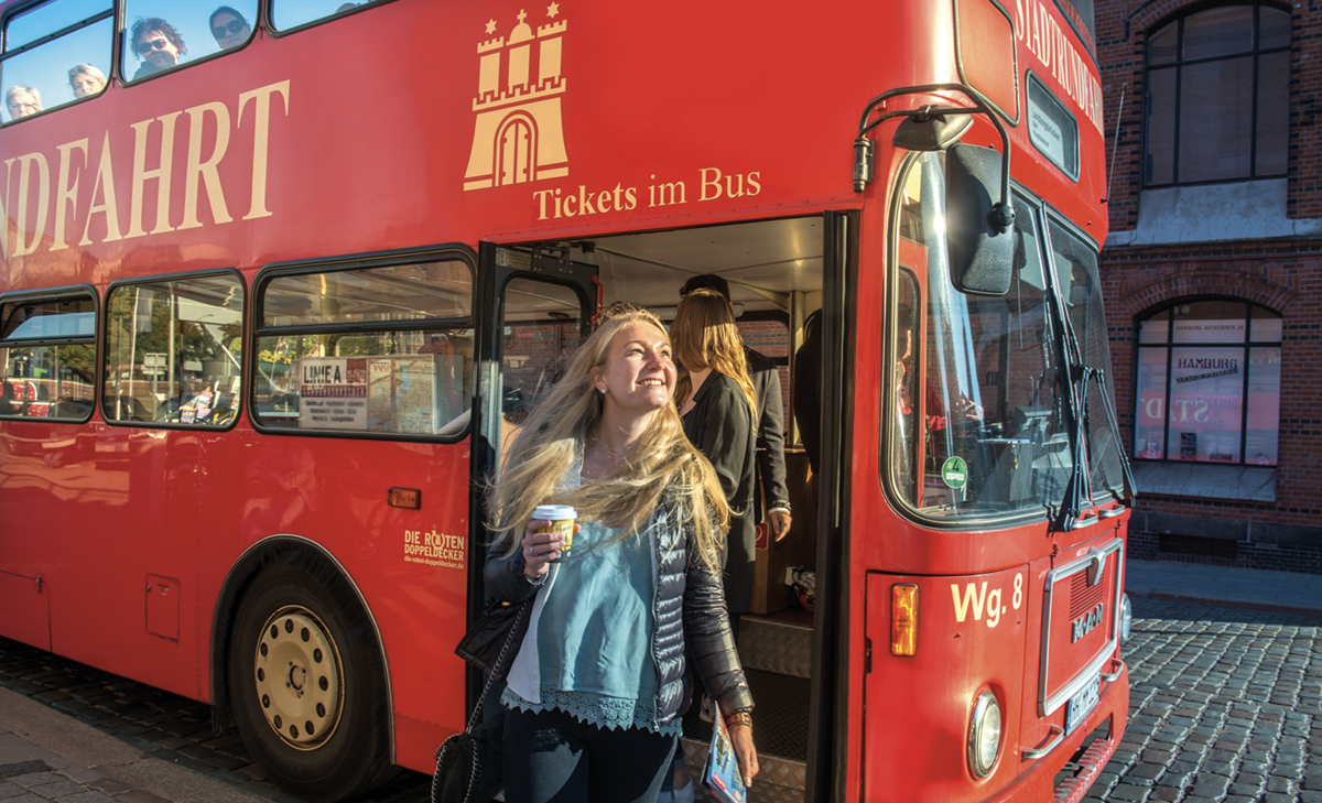 DoppeldeckerAusstieg
