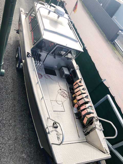 Aluboot Trailer Dach